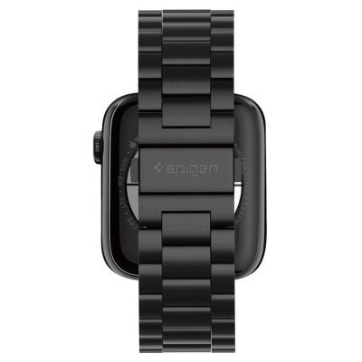 2. Spigen Modern Fit Band for Apple Watch 4 / 5 / 6 / 7 / 8 / SE / Ultra (42/44/45/49 mm) - Black