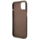 7. Guess GUHCP14MHG4SHW iPhone 14 Plus 6.7 "brown / brown hard case 4G Vintage Gold Logo
