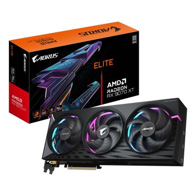 13. Gigabyte Radeon RX 9070 XT AORUS ELITE 16GB Graphics Card