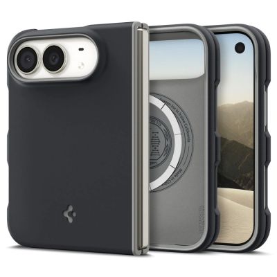 Spigen Nano Pop MagSafe Case for iPhone Duo - Black and Gray