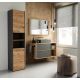 3. BATHROOM CABINET 40 ANTHRACITE/ARTISAN