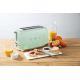 7. SMEG toaster model TSF02PGEU, pastel green color