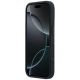 5. Mercedes Leather Mesh with Bow Line MagSafe Case for iPhone 17 Pro Max - Black