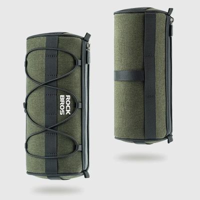 15. Rockbros 30110049001 bicycle handlebar bag 2 l - green