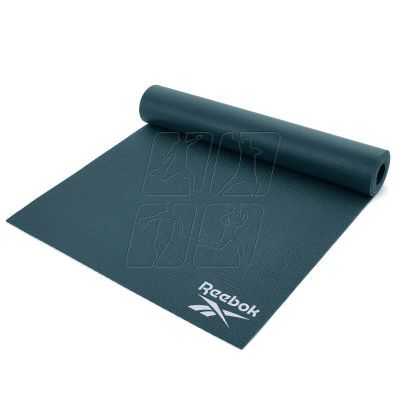 14. Reebok 4mm RAYG-11022DG yoga mat