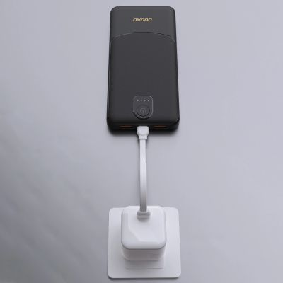 7. Powerbank Dudao K10 10000mAh 2.4A 2 x USB-A - black