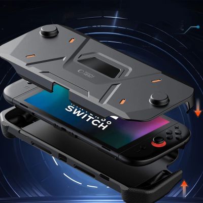 4. Tech-Protect Carbonox Case for Nintendo Switch 2 - Black