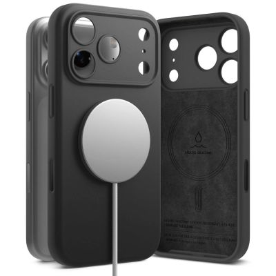 Ringke Silicone MagSafe Case for iPhone 18 Pro - Black