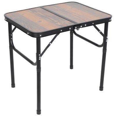 4. FOLDABLE CAMPING TABLE 60X45X25/56CM WOOD