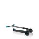 7. Globber Master Prime 3-wheel scooter / Black - Teal 664-105