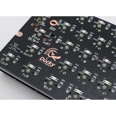 8. Ducky Mecha Mini Keyboard Gaming USB German Black