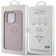7. Guess Saffiano MagSafe case for iPhone 15 Pro - pink
