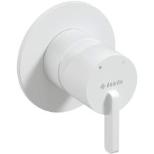 Concealed shower tap without shower diverter
