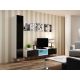 13. VIGO full display cabinet '180' 180/40/30 white/black half