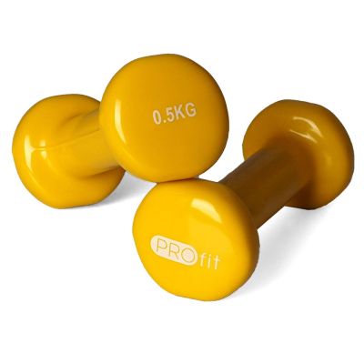 77. PROfit vinyl dumbbell 0.5kg DK 4102