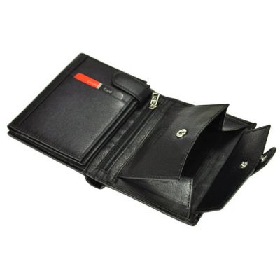 3. Pierre Cardin Men's Leather Wallet Vertical Zipper - 326A-TILAK15