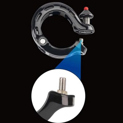 8. Rockbros 34210028001 Q-shaped bicycle bell - black