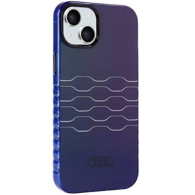 6. Audi IML MagSafe case for iPhone 15 Plus / 14 Plus - blue