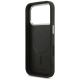 7. Karl Lagerfeld Embossed Open Ring RSG Logo MagSafe Case for iPhone 17 Pro / 18 Pro - Black