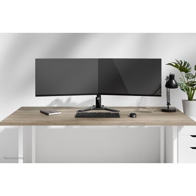 5. Neomounts DS45-600BL2 monitor mount/stand for monitors up to 81.3 cm (32"), Desk, Black