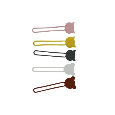 3. Silicone cable reel - white