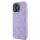 2. Guess Saffiano Peony Classic Logo MagSafe iPhone 16 Pro Max Case - Purple