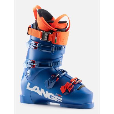 8. LANGE RS 130 MV Vibrant Blue Ski Boots
