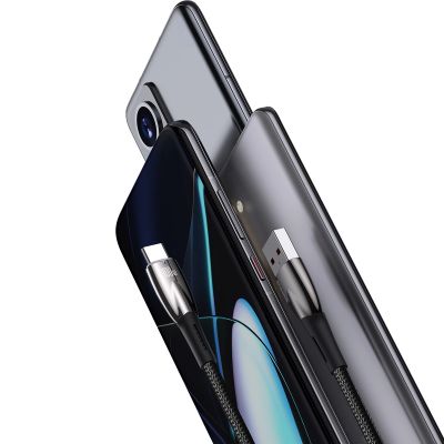 7. Baseus Glimmer Series Fast Charging Cable USB-A - USB-C 100W 480Mb/s 1m Black