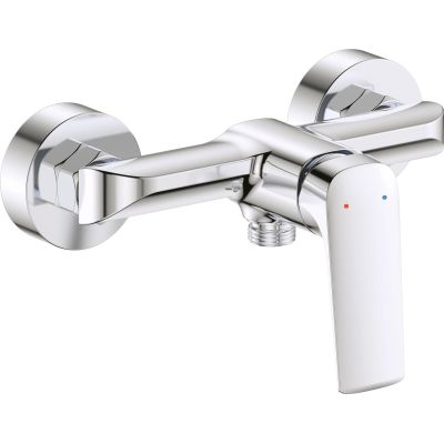 Wall-mounted shower faucet