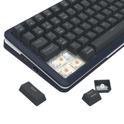 3. REDRAGON K708-RGB-PRO FLEKACT Keyboard USB + RF Wireless + Bluetooth Black