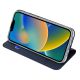 4. Dux Ducis Skin Pro Holster Flip Cover for iPhone 14 Plus blue