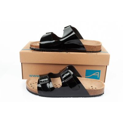 21. Abeba Sandals Black W 8088 Work Flip-Flops