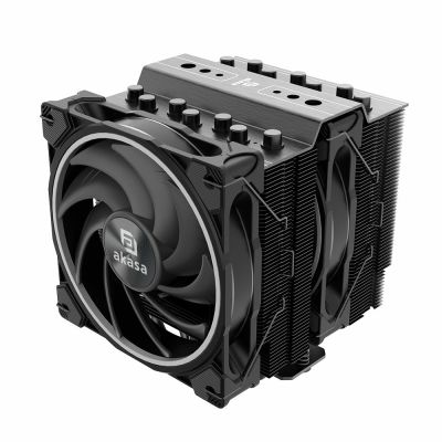 2. Akasa SOHO H7 Processor Air Cooler 12cm Black 1 pc.
