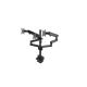 3. Maclean MC-811 desk mount for 3 monitors (desktop; 17" - 27"; max. 20kg)