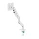 GEMBIRD DESK ADJUSTABLE ARM/MONITOR HOLDER 17"-32", LOAD UP TO 10 KG, WHITE