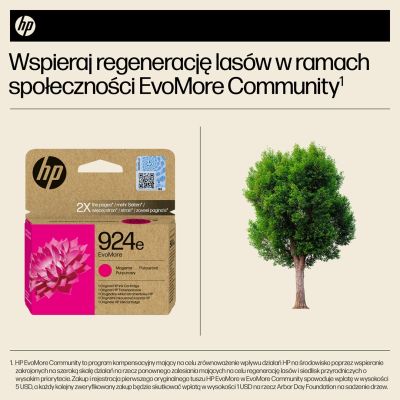 13. HP Original Magenta Ink 924e EvoMore