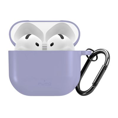 7. Puro Icon Case for AirPods 4 - Purple
