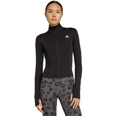 adidas Optime Essentials Full-Zip Women's Sweatshirt Black JM9185