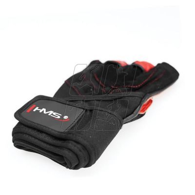 24. Black / Red HMS RST01 rM gym gloves