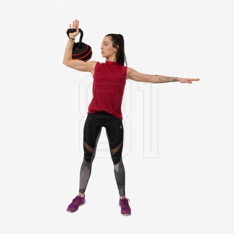 43. Kettlebell adjustable soft 20 lbs HMS KRM20