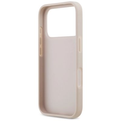 7. Guess 4G Nauble Card Triangle Case for iPhone 17 Pro - Pink