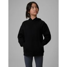 Girls' loose sweatshirt with hood 4F 4FJRMM00TSWSF2714-20S