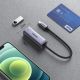 5. Ugreen external USB Type C network adapter - RJ45 1Gbps (1000Mbps) gray (40322 CM483)