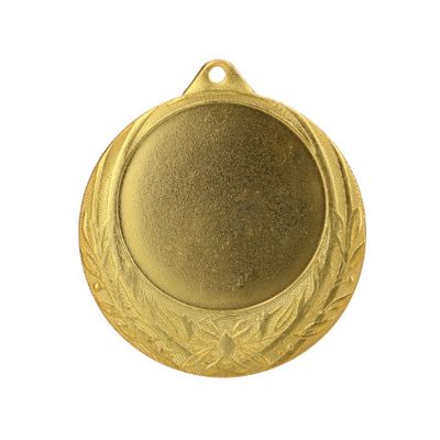 General Gold Medal with Space for a 50 mm Emblem – Steel Medal