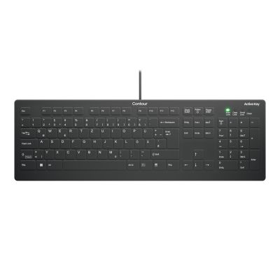 3. Contour Design Active Key AK-C8112 Medical Keyboard USB QWERTZ German Black
