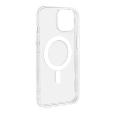 4. Puro Lite Mag MagSafe Silicone Case for iPhone 14 / 13 - Transparent