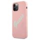 2. Guess GUHCP12MLSVSPG iPhone 12/12 Pro 6.1" rose green/green pink hardcase Silicone Vintage