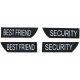 10. DOG HARNESS WITH REFLECTIVE TAPE 37 - 49 CM SMALL