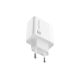 5. NATEC RIBERA USB-A 18W WHITE CHARGER NUC-2057