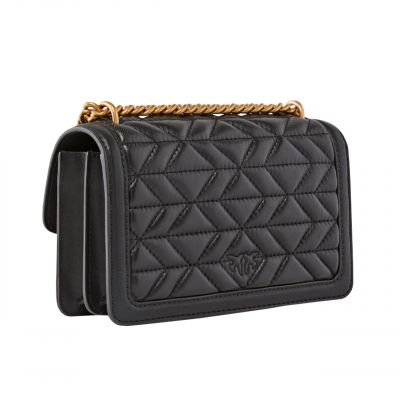 2. PINKO LOVE ONE MINI LEATHER BAG